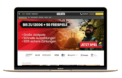 Goliath Casino Screenshot