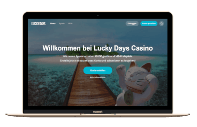 LuckyDays Casino Screenshot
