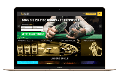 Mega Casino Screenshot