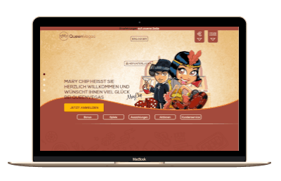 QueenVegas Casino Screenshot