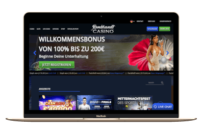 Rembrandt Casino Screenshot