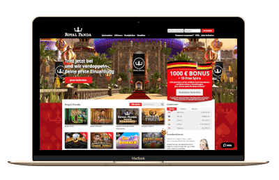 Royal Panda Casino Screenshot