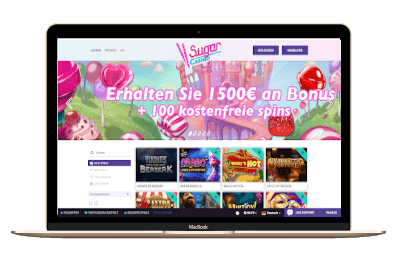 Sugar Casino Screenshot