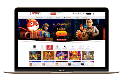 Supercat Casino Screenshot