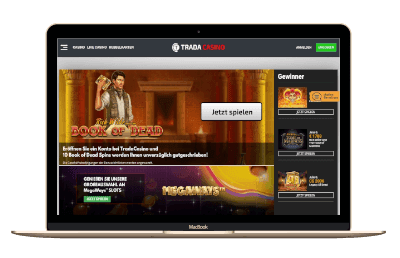 Trada Casino Screenshot