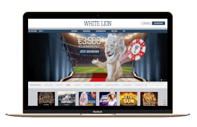 White Lion Casino Screenshot