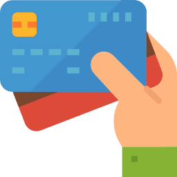 Kreditkarte oder Bankverbindung hinterlegen